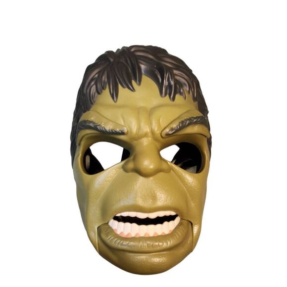 Marvel Toys Thor Ragnarok Hulk Out Mask with Adjustable Strap, Plus Moving Mouth - Picture 1 of 4